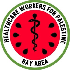 Logo for Healthcare Workers for Palestine - Bay Area