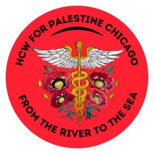 Logo for Healthcare Workers for Palestine - Chicago