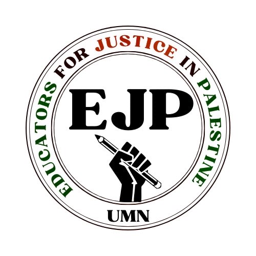 Logo for Educators for Justice in Palestine UMN
