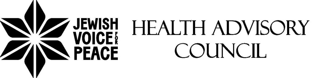Logo for Jewish Voice for Peace Health Advisory Council
