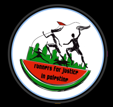Logo for Runners for Justice in Palestine in Philly