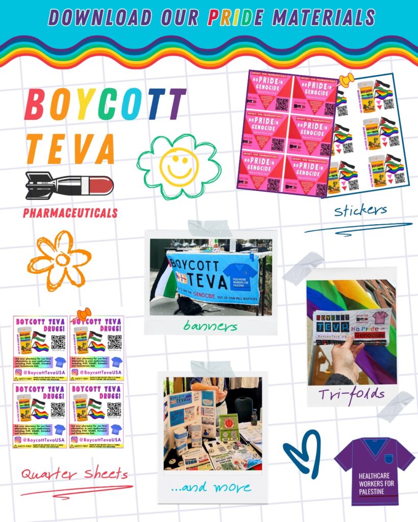 Download Our Pride Materials! With images of our various pride stickers and pride brochure.